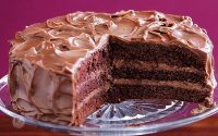Bolo de Chocolate em Camadas