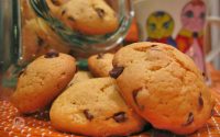 Biscoitos com Pepitas de Chocolate