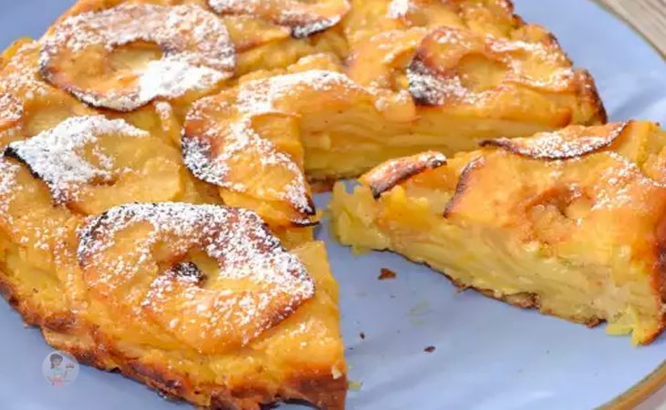 Bolo de Maçã Suculento e Cheio de Sabor