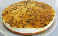 Cheesecake de Maracujá para a Sobremesa em Família