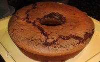 Bolo de Chocolate e Avelã