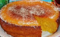 Bolo de Batata Doce e Laranja