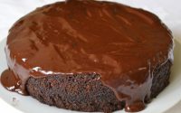 Bolo de Chocolate e Iogurte