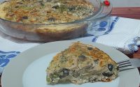 Quiche de Atum Fit, Sem Massa
