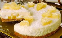 Cheesecake de Ananás Cheio de Sabor
