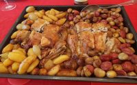 Receita de Frango no Forno com Castanhas