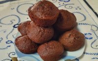 Queques de Cenoura e Cacau