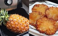 Receita de Abacaxi Assado na Air Fryer 🍍