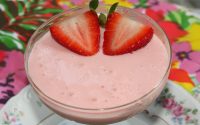 Mousse de Morango Fresquinha e Deliciosa