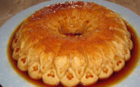 🍮✨ Pudim de Bolacha Maria e Amêndoa — Cremoso, Rico e Cheio de Sabor