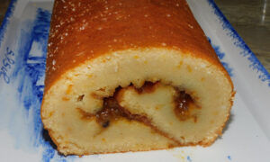✨ Torta de Amêndoa com Doce de Abóbora e Noz — Húmida, Delicada e Irresistivelmente Tradicional